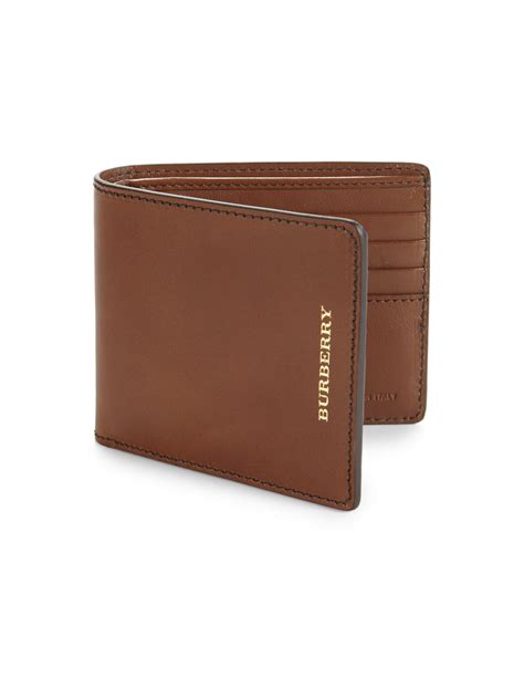 burberry small leather folding wallet|new burberry leather wallet men.